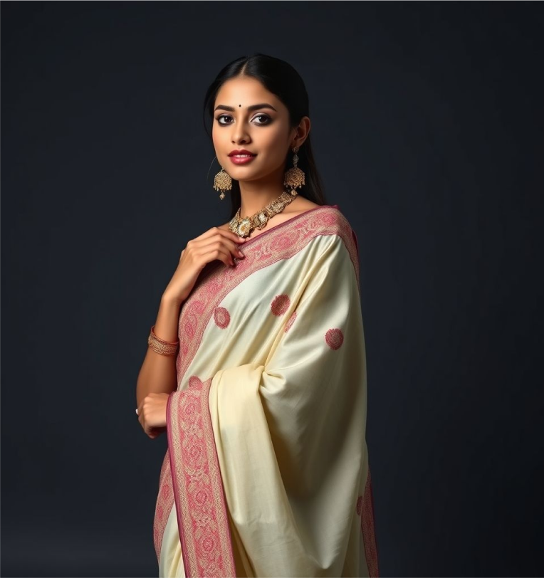 Woman in traditional attire